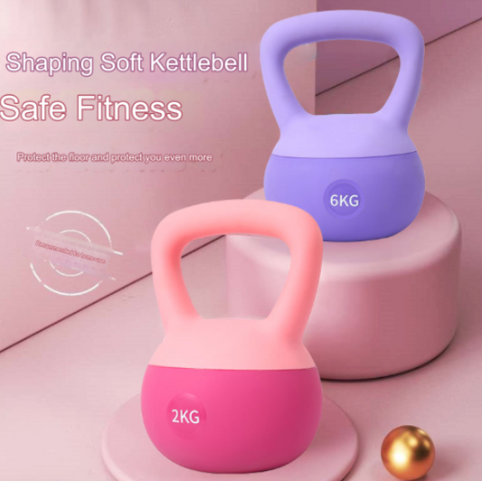 Women's Soft Kettlebell for Home Fitness Training