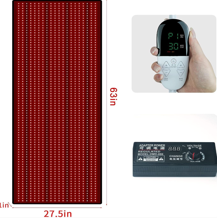 Oversized Dual-Wavelength Infrared Therapy Mattress