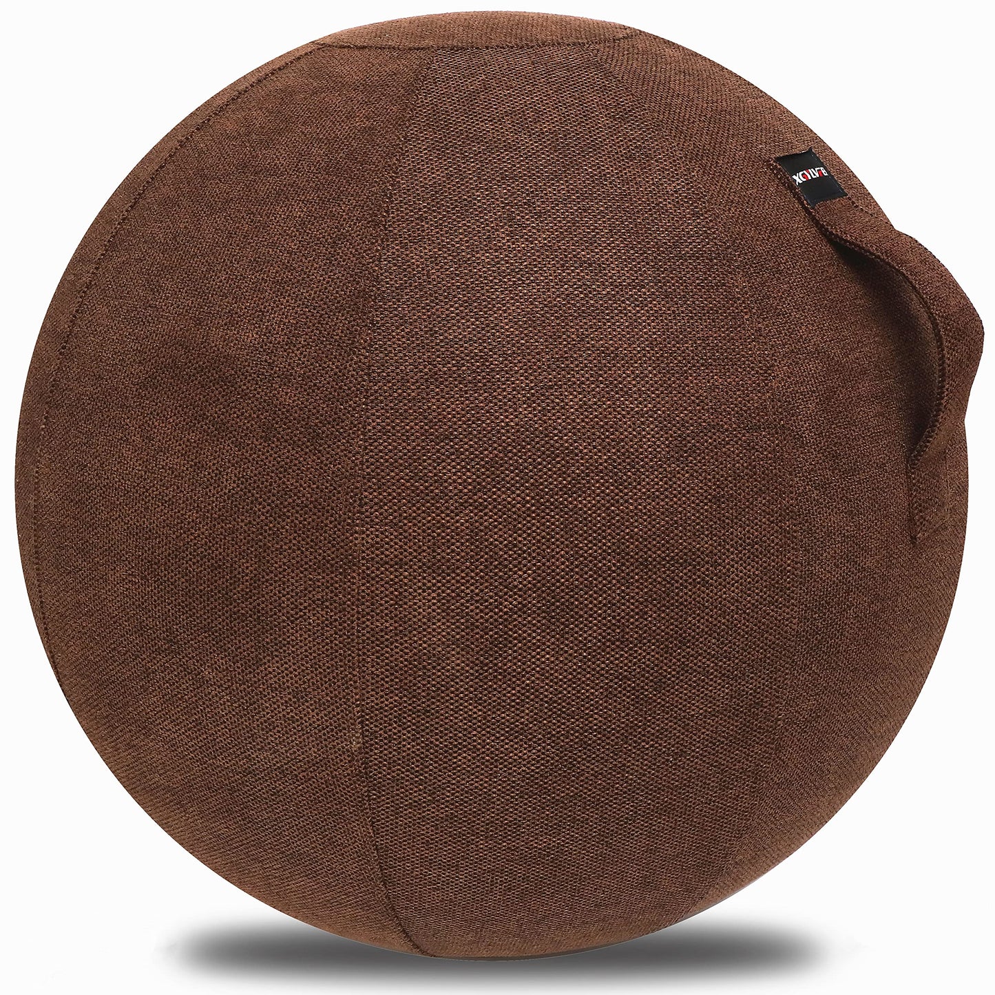65cm Sitting Ball Chair Suitable for Office Dormitory and Family Pilates Practice Yoga Ball with Cover Light and self-Supporting Ergonomic Ball Chair