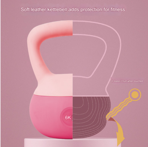 Women's Soft Kettlebell for Home Fitness Training